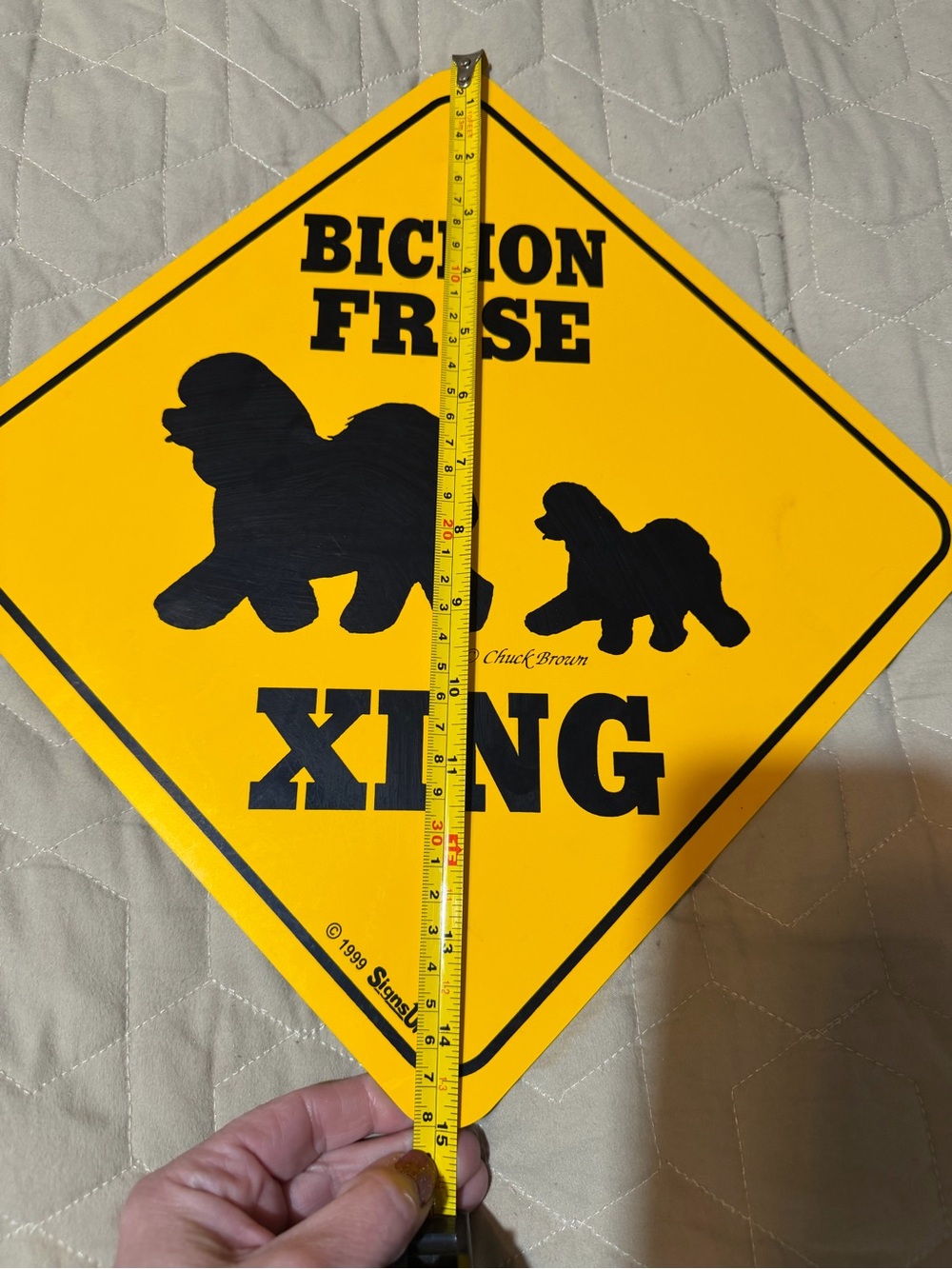 Bichon Sign - Picture 2 of 3